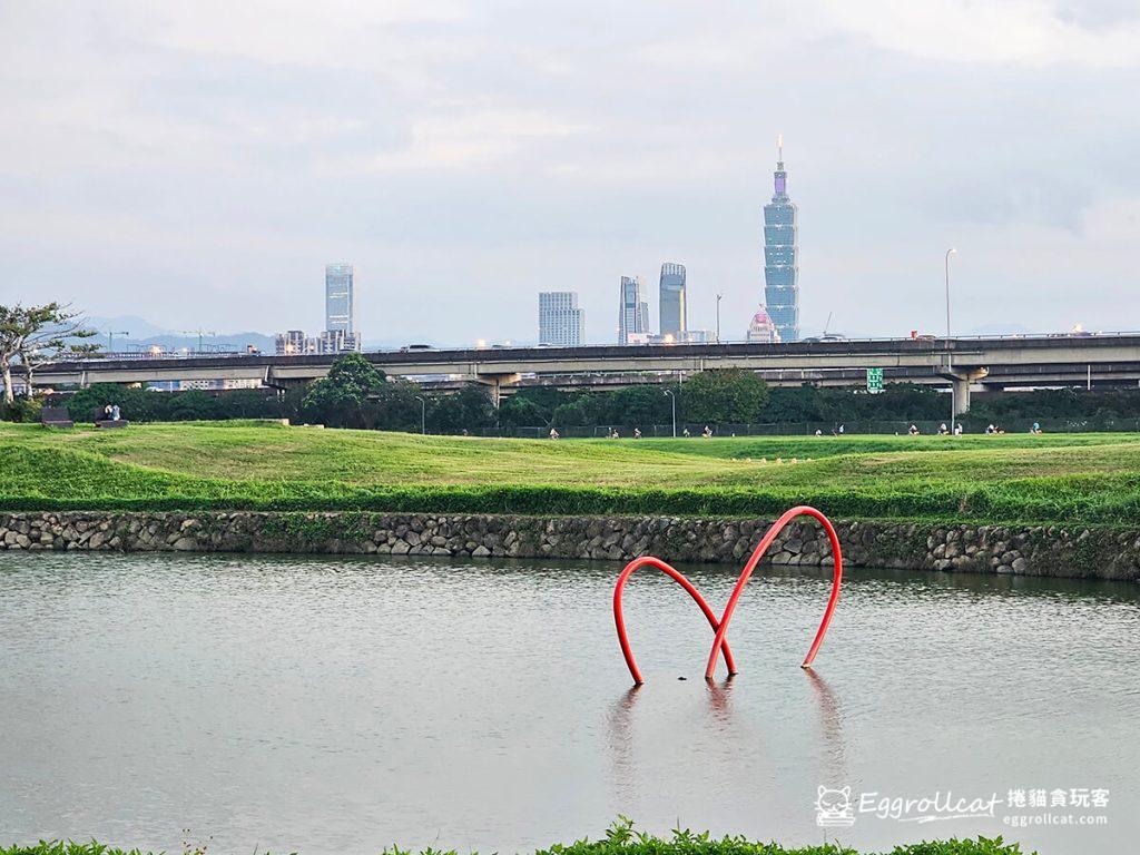 美提河濱公園10月花海