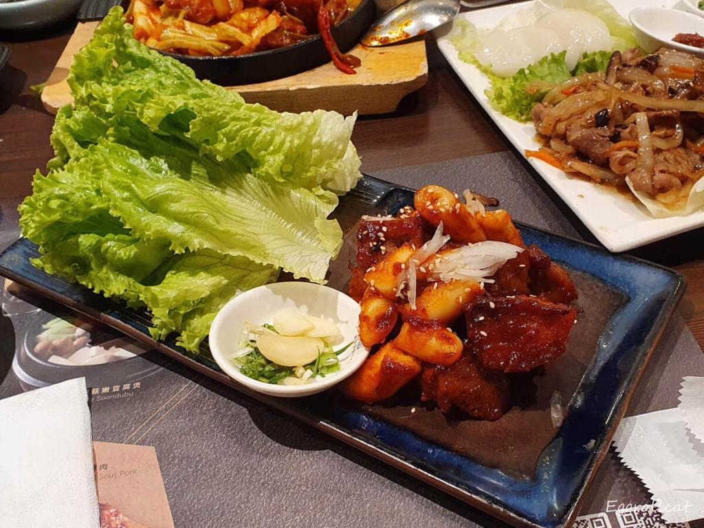 涓豆腐韓式料理碳燒豬腳