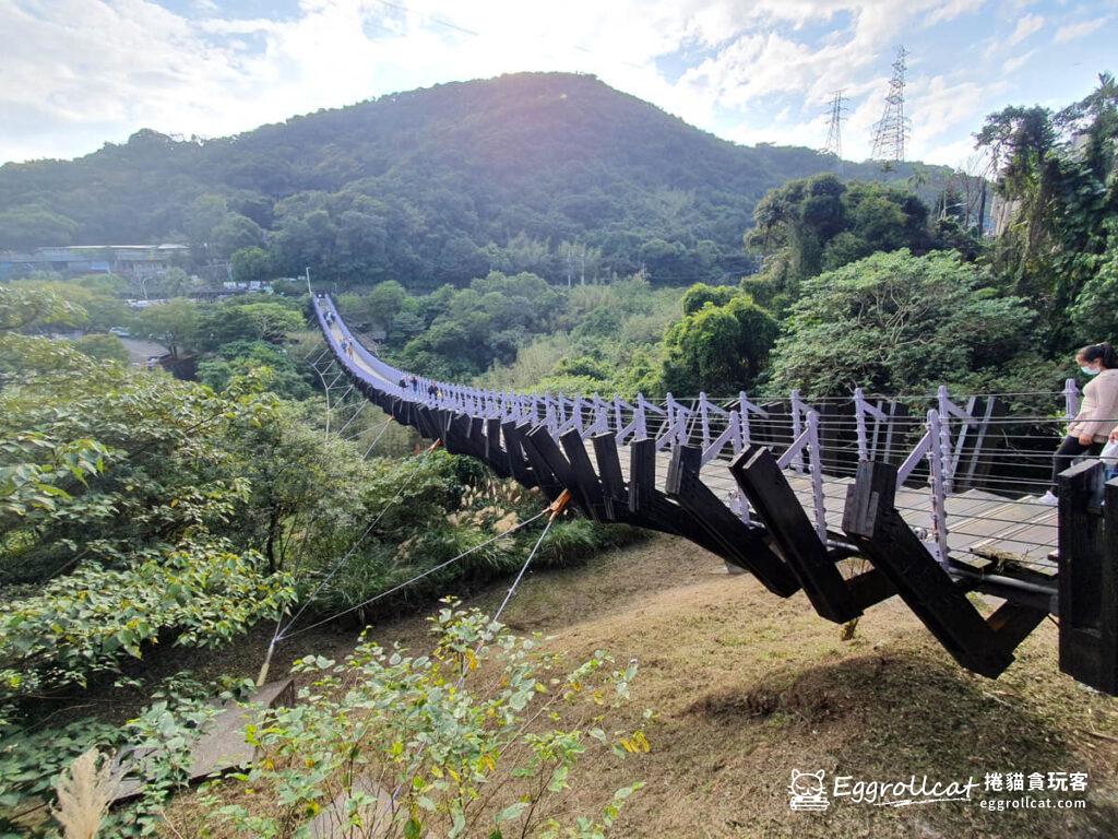 台北內湖景點白石湖吊橋