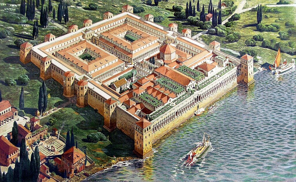 Diocletian's Palace戴克里先宮復原圖