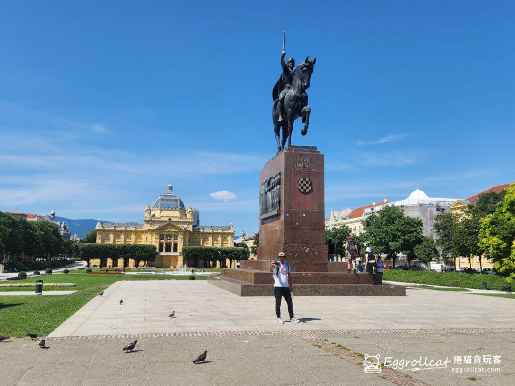 托米斯拉夫國王雕像King tomislav statue