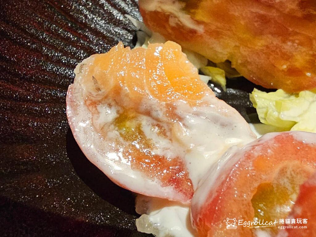 藝奇日本料理-先付-前菜-煄鮮魚番茄佐優格醬