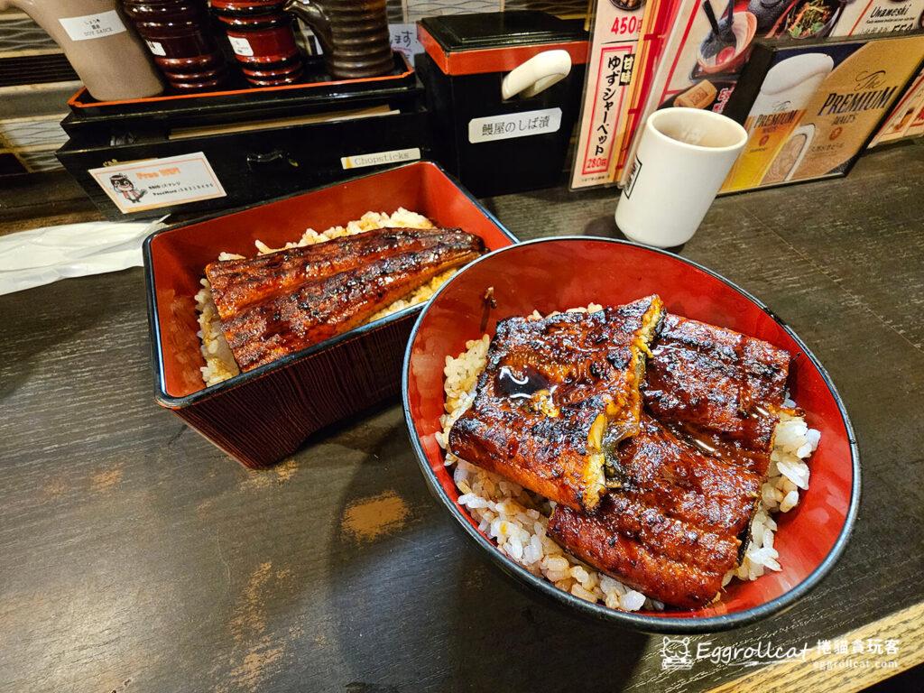 東京上野名代宇奈とと超平價鰻魚飯菜單