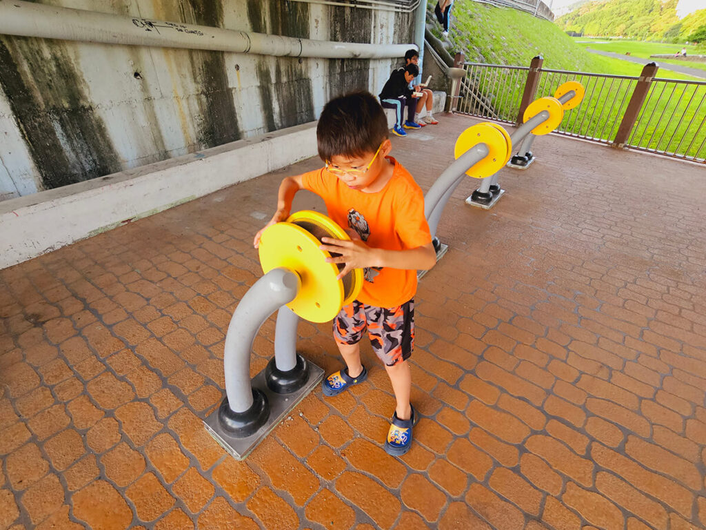 木柵道南河濱公園音樂沙鈴