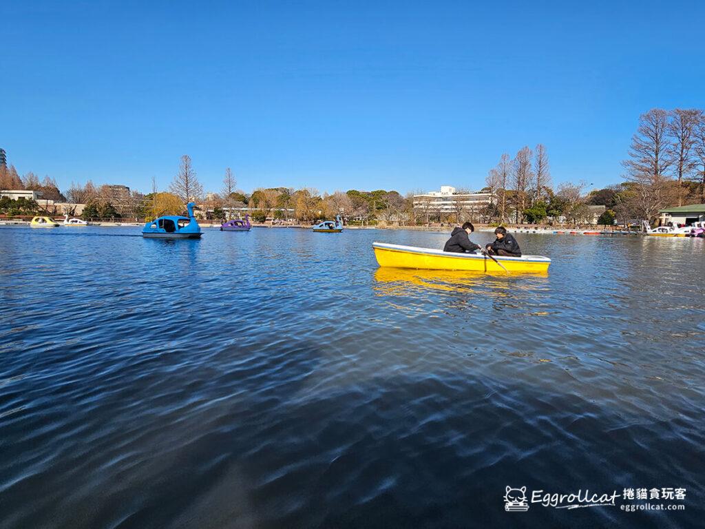 上野公園恩賜公園不忍池天鵝船