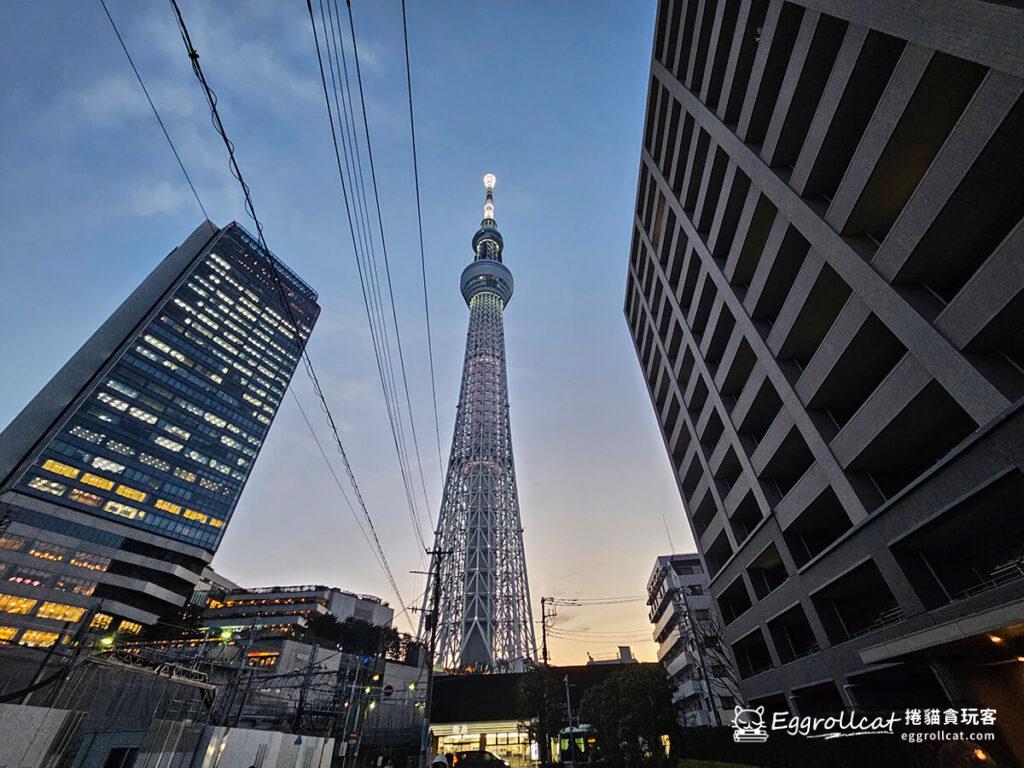 東京淺草押上晴空塔skytree