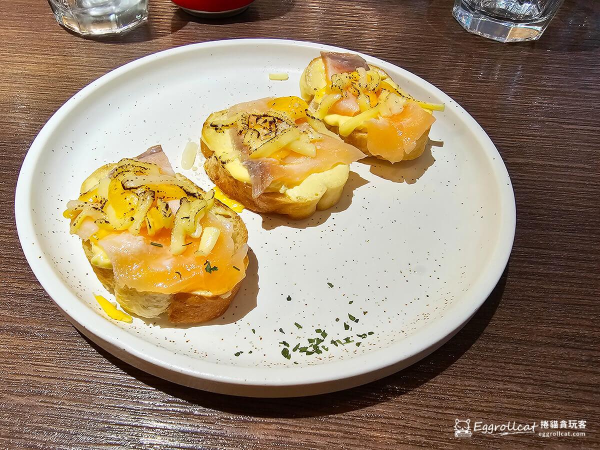creative pasta 創義麵 燻鮭魚起司切塔