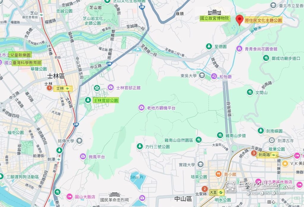 原住民文化主題公園交通路線