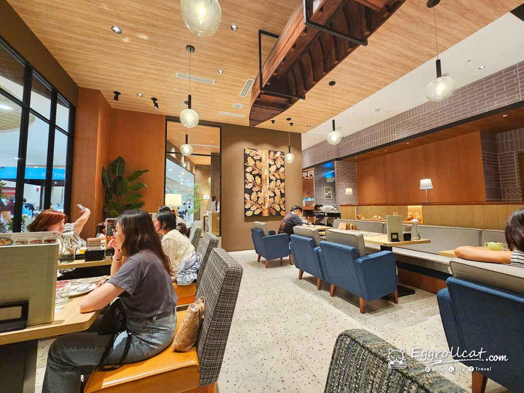武藏野森咖啡館diner用餐環境 南港LaLaport