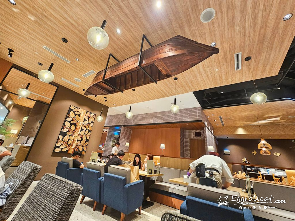 武藏野森咖啡館diner用餐環境 南港LaLaport