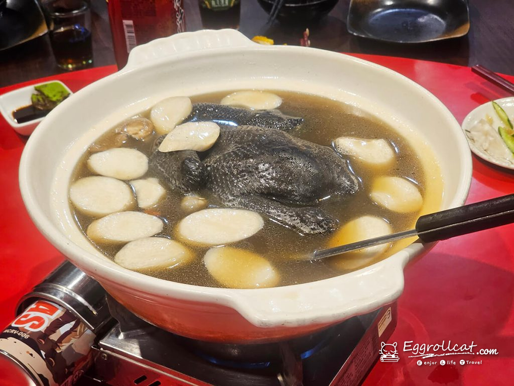 土城合眾餐廳 蟲草珍菇燉烏雞